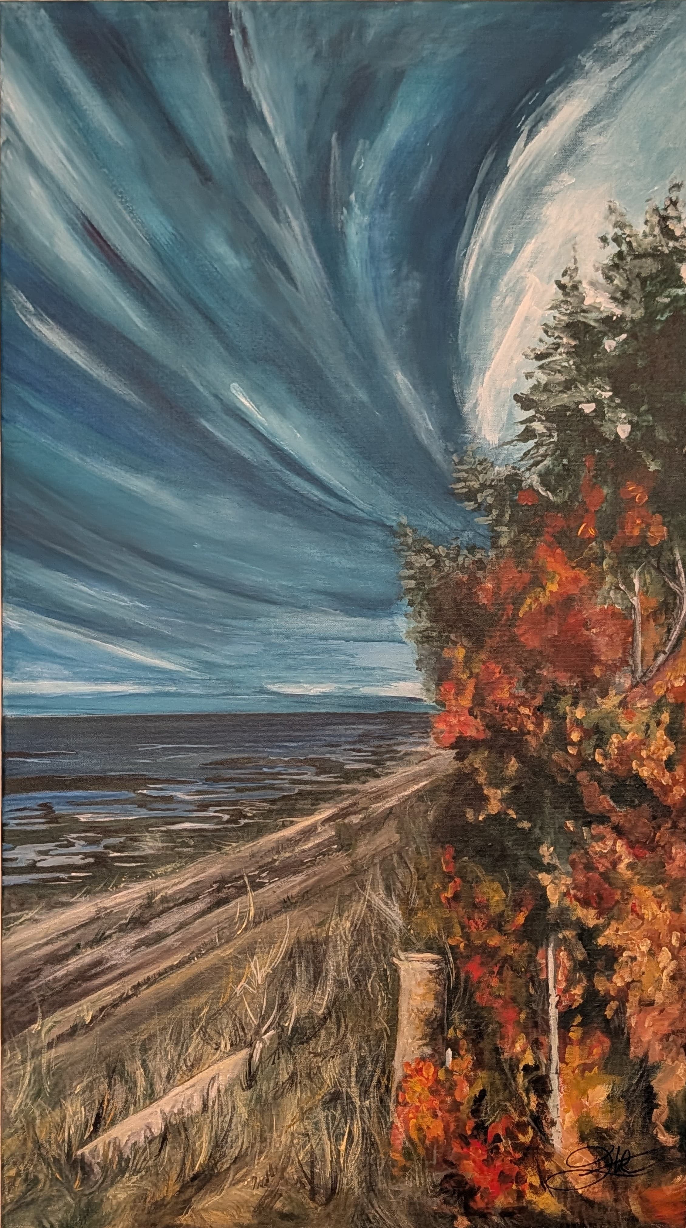 Axe Bleu 20 x 36p