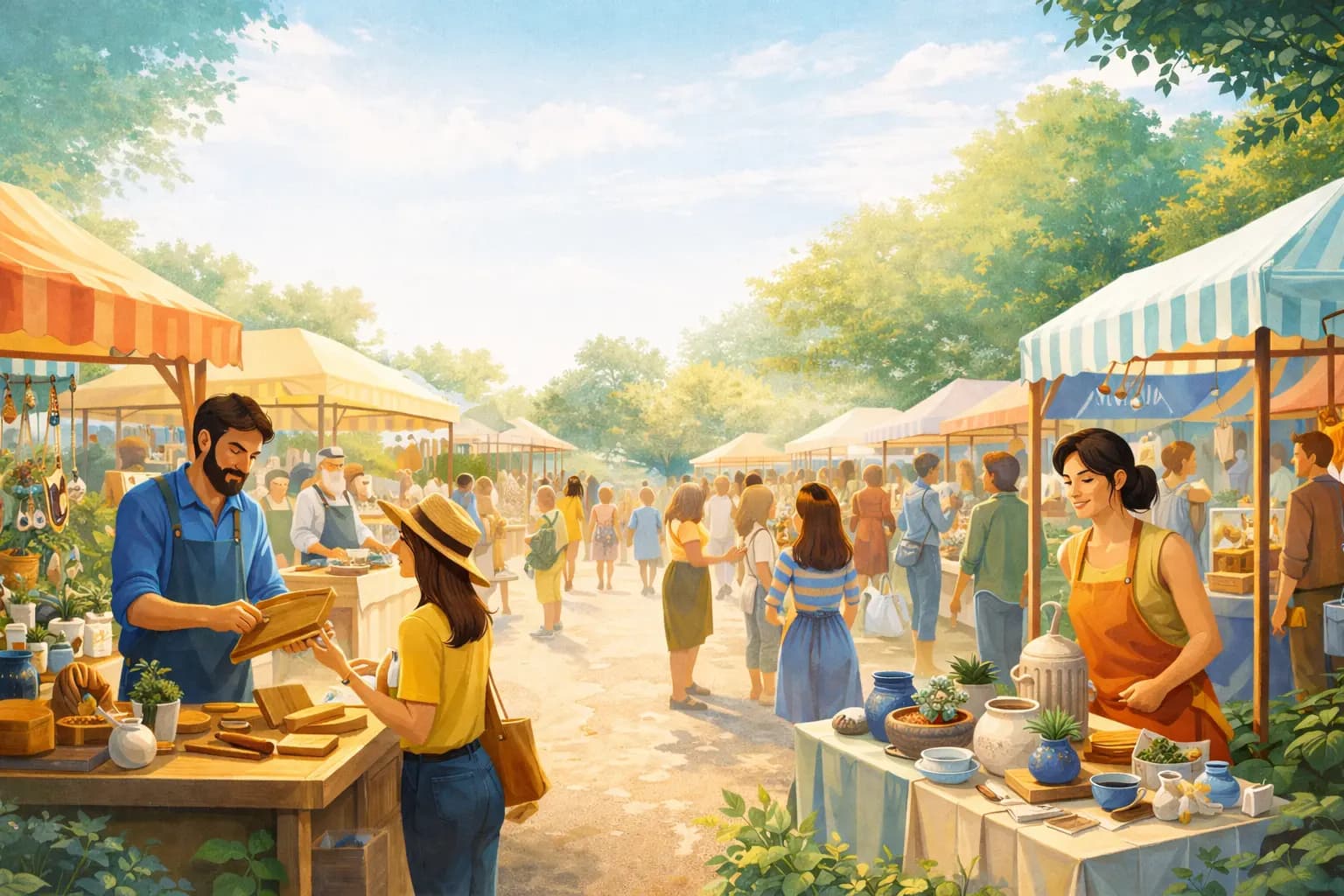 MarchéArtisans - Marchés d'artisans
